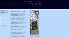 Desktop Screenshot of beaconhillapartments.com